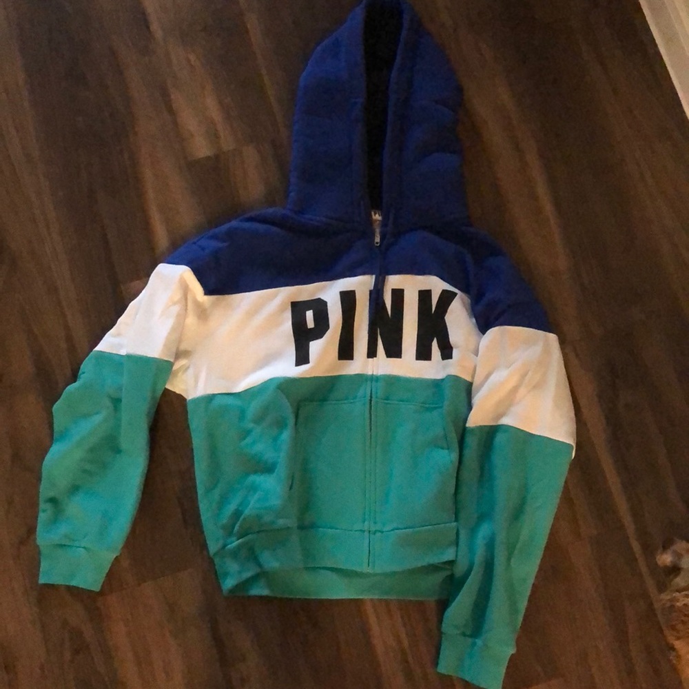 Pink Zip up hoodie